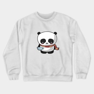 Kawaii panda snug Crewneck Sweatshirt